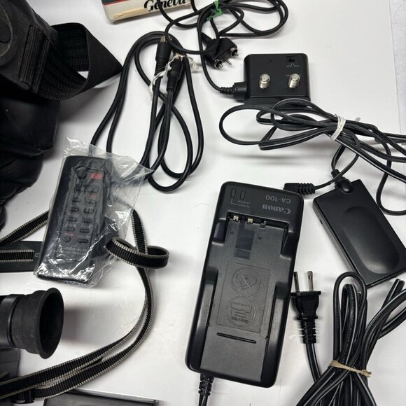 Canon E310 Canovision 8 AF Zoom Camcorder 8mm Video Camera & Recorder PARTS ONLY - Picture 5 of 16